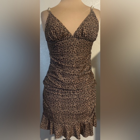 Nicole Miller Other - Chic Leopard Print Tankini Skirt Set